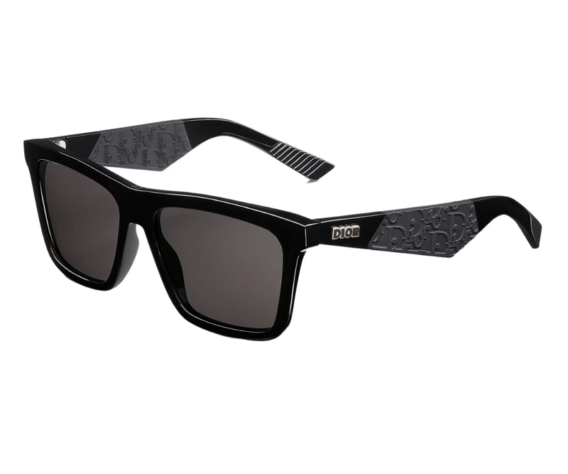 Preowned Dior Composit 10 Black Metal Sunglasses  ModeSens
