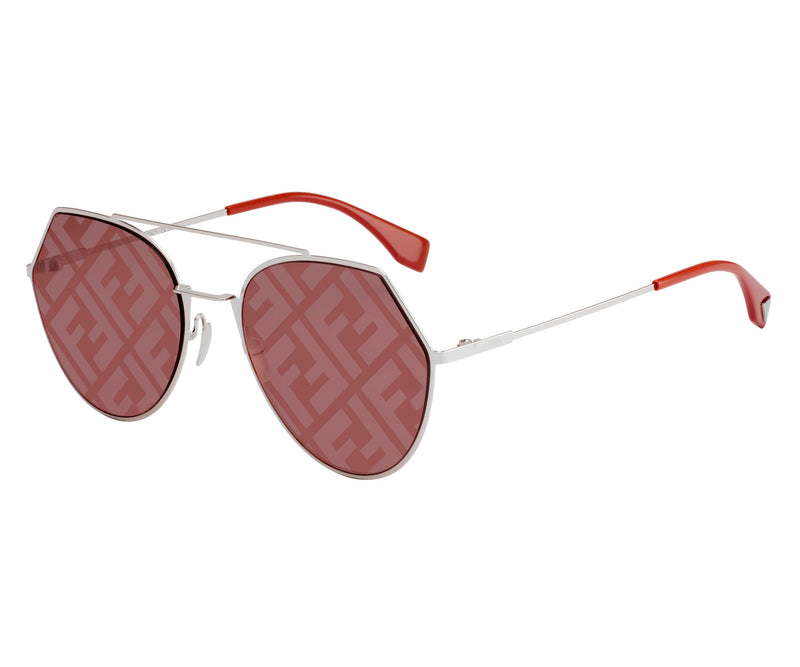 Fendi - Fendi Fabulous - Shield Sunglasses - Gray - Sunglasses - Fendi  Eyewear - Avvenice