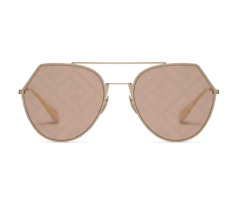 Fendi - Fendi Fabulous - Shield Sunglasses - Gray - Sunglasses - Fendi  Eyewear - Avvenice
