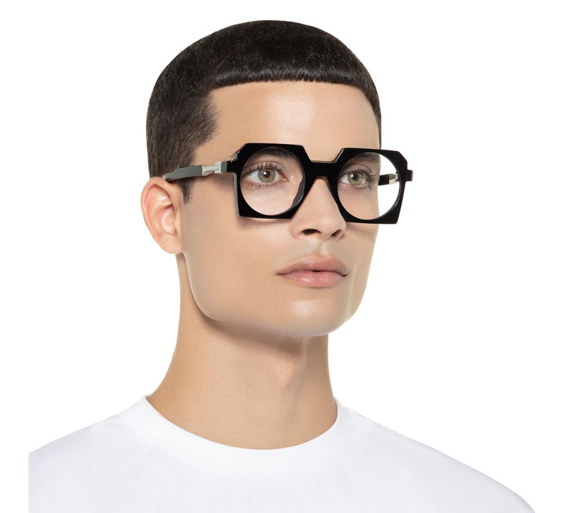 Vava Eyewear_Glasses_BL0035_BLACK_49_Model 1